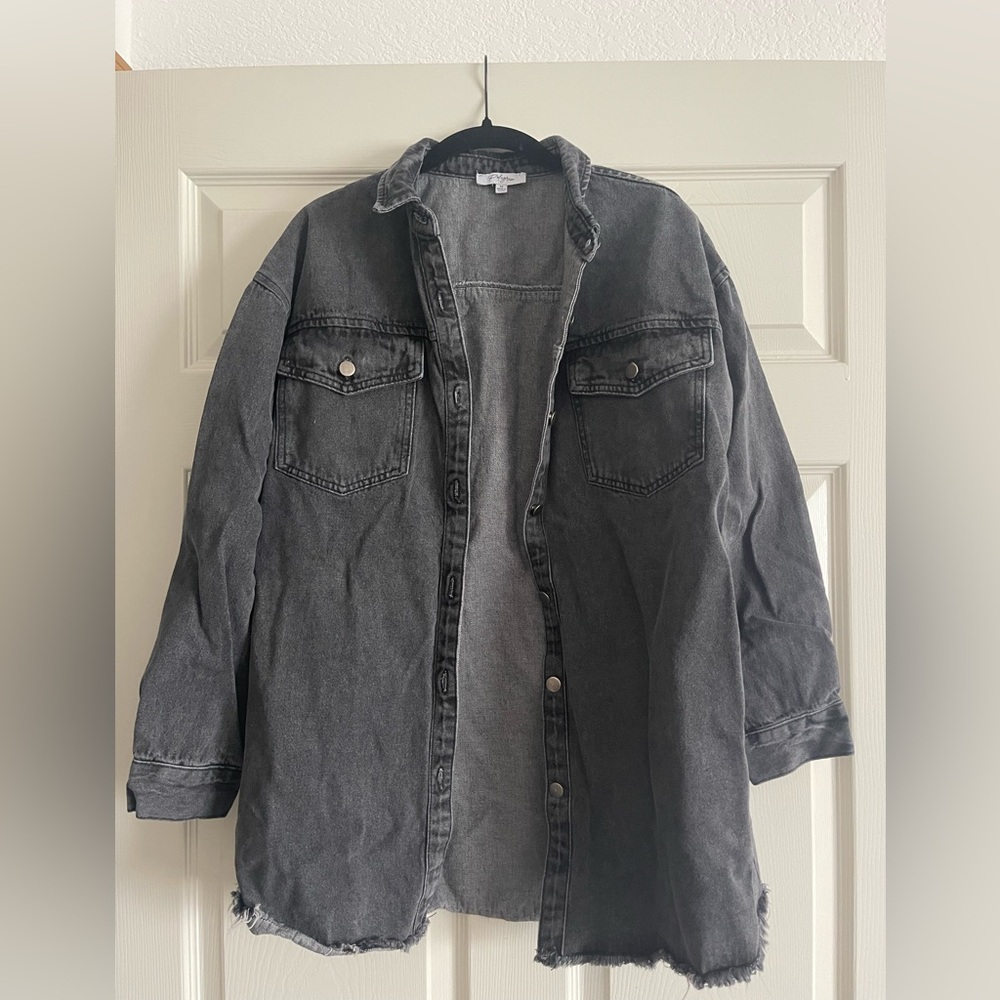 Polagram Charcoal Jean Jacket